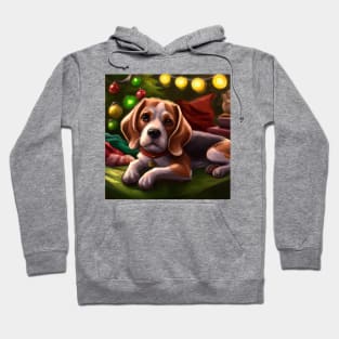 Cute Beagle Drawing Hoodie